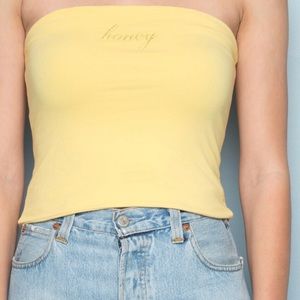 Brandy Melville honey tube top